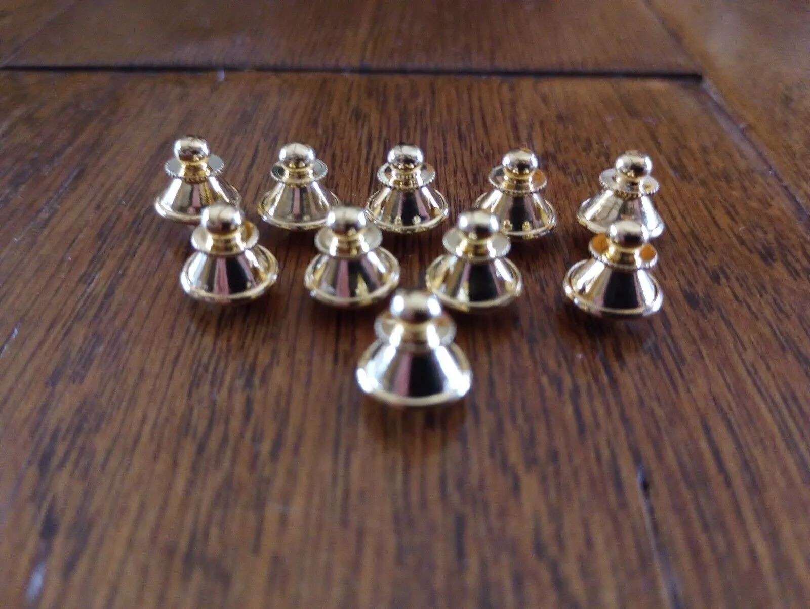 100 JEWELRY CLUTCH BACKS TIE TACS LAPEL HAT PINS SECURE LOCKING BADGE CLASP