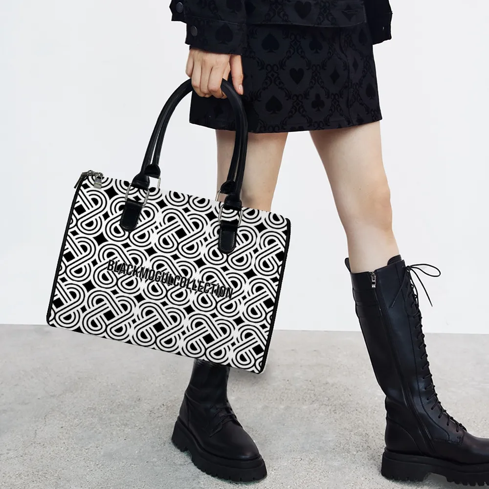 Black Mogul Lusso  PU Leather Duffel Travel Bags