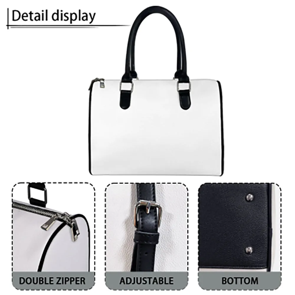 Black Mogul Lusso  PU Leather Duffel Travel Bags