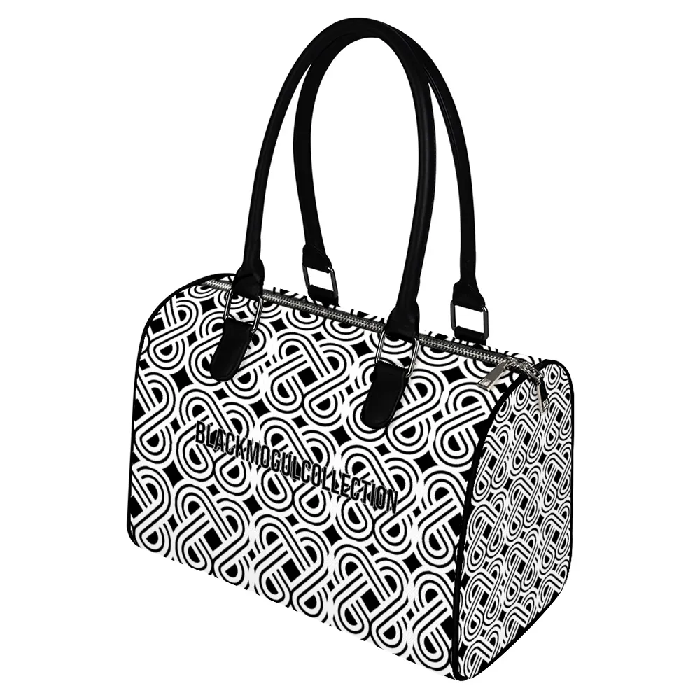 Black Mogul Lusso  PU Leather Duffel Travel Bags