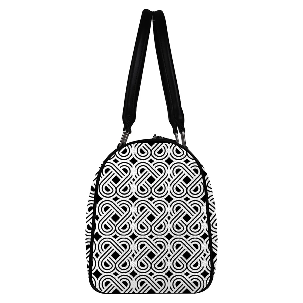 Black Mogul Lusso  PU Leather Duffel Travel Bags