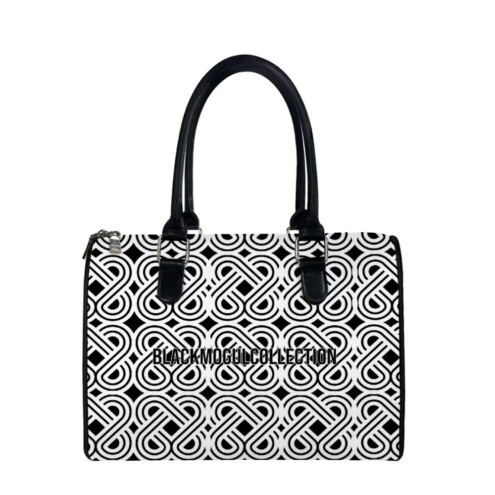 Black Mogul Lusso  PU Leather Duffel Travel Bags