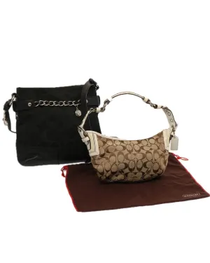 Coach Poppy Signature C Canvas Hobo Bag
