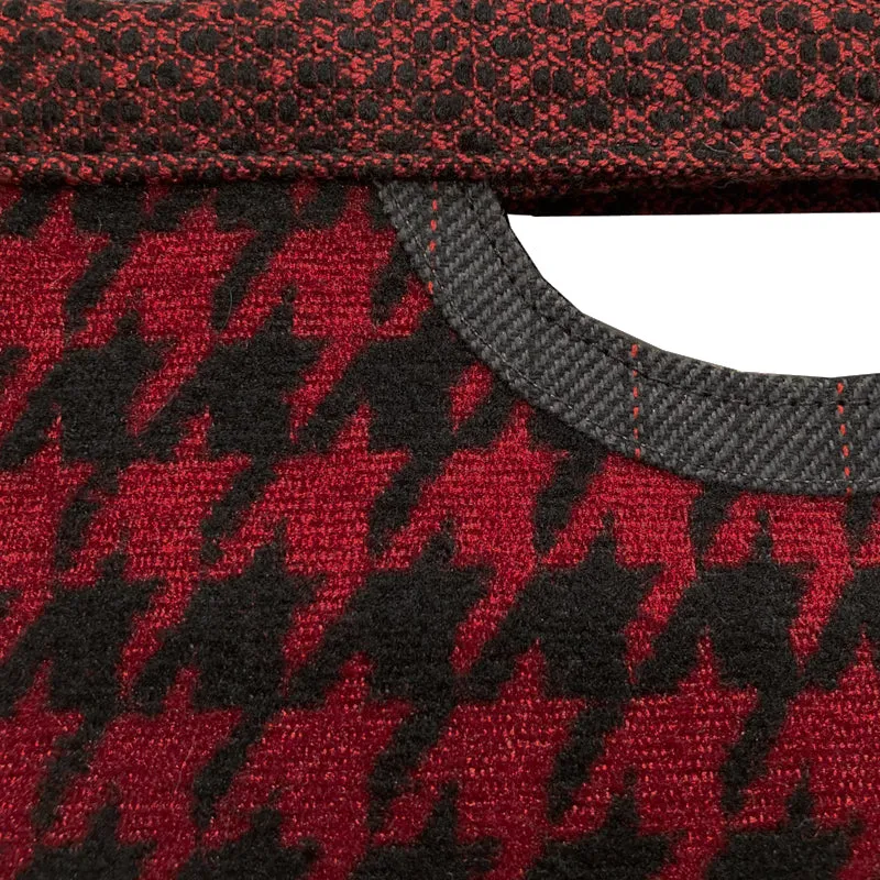 Cut-Out Clutch - Red & Black Chevron 1979