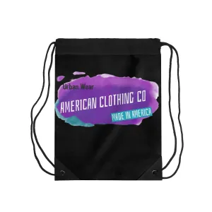 Drawstring Bag ( American Clothing Company Black )