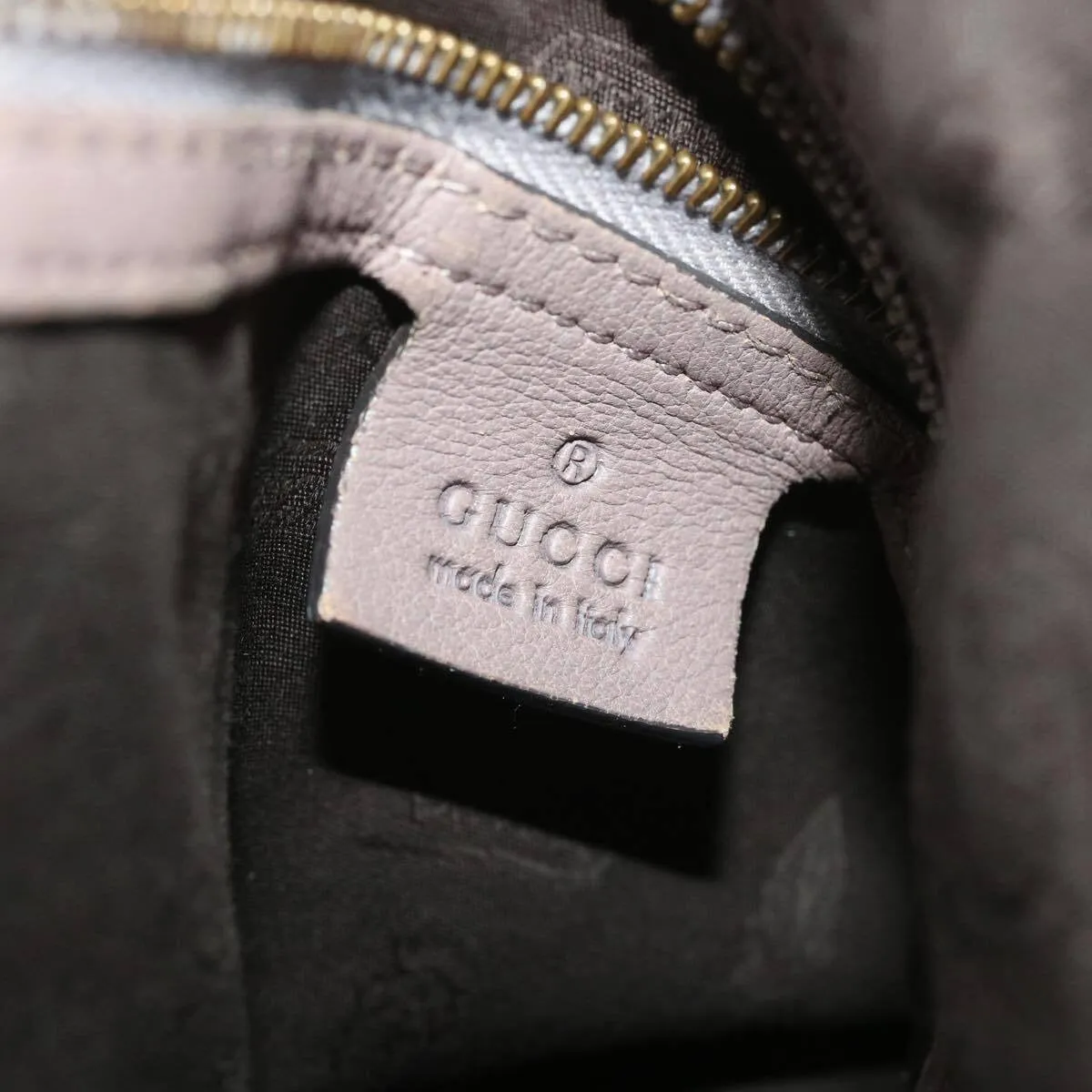 Gucci supple mocha brown leather XL hobo style shoulder bag