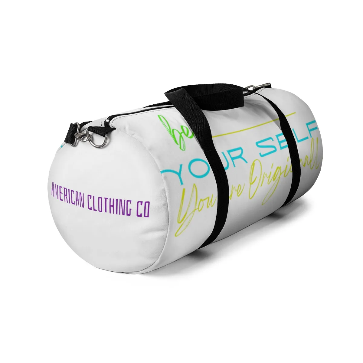 Sports Bag (Be Yourself ) White