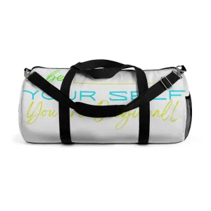 Sports Bag (Be Yourself ) White