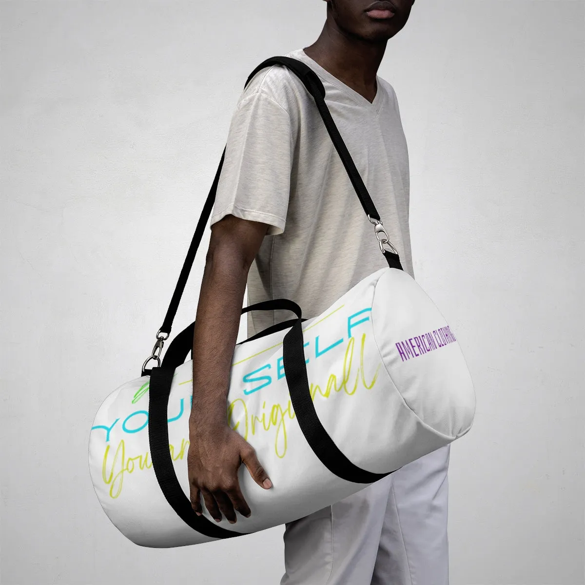 Sports Bag (Be Yourself ) White