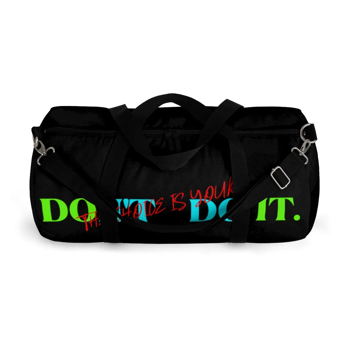 Sports Bag (Do It Don't Do It) Black