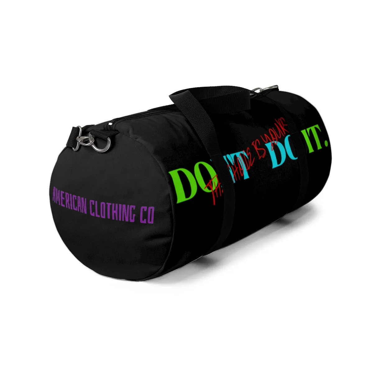 Sports Bag (Do It Don't Do It) Black