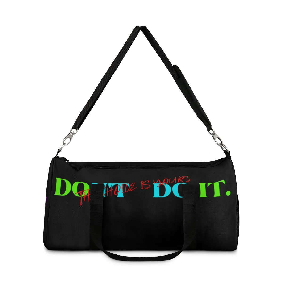 Sports Bag (Do It Don't Do It) Black