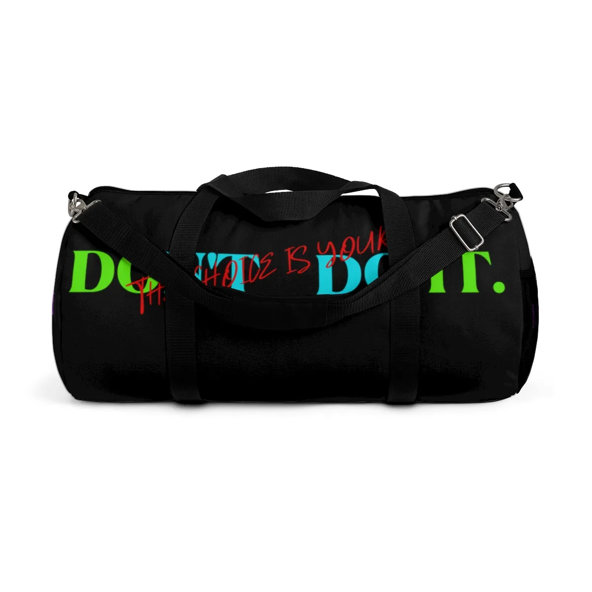 Sports Bag (Do It Don't Do It) Black