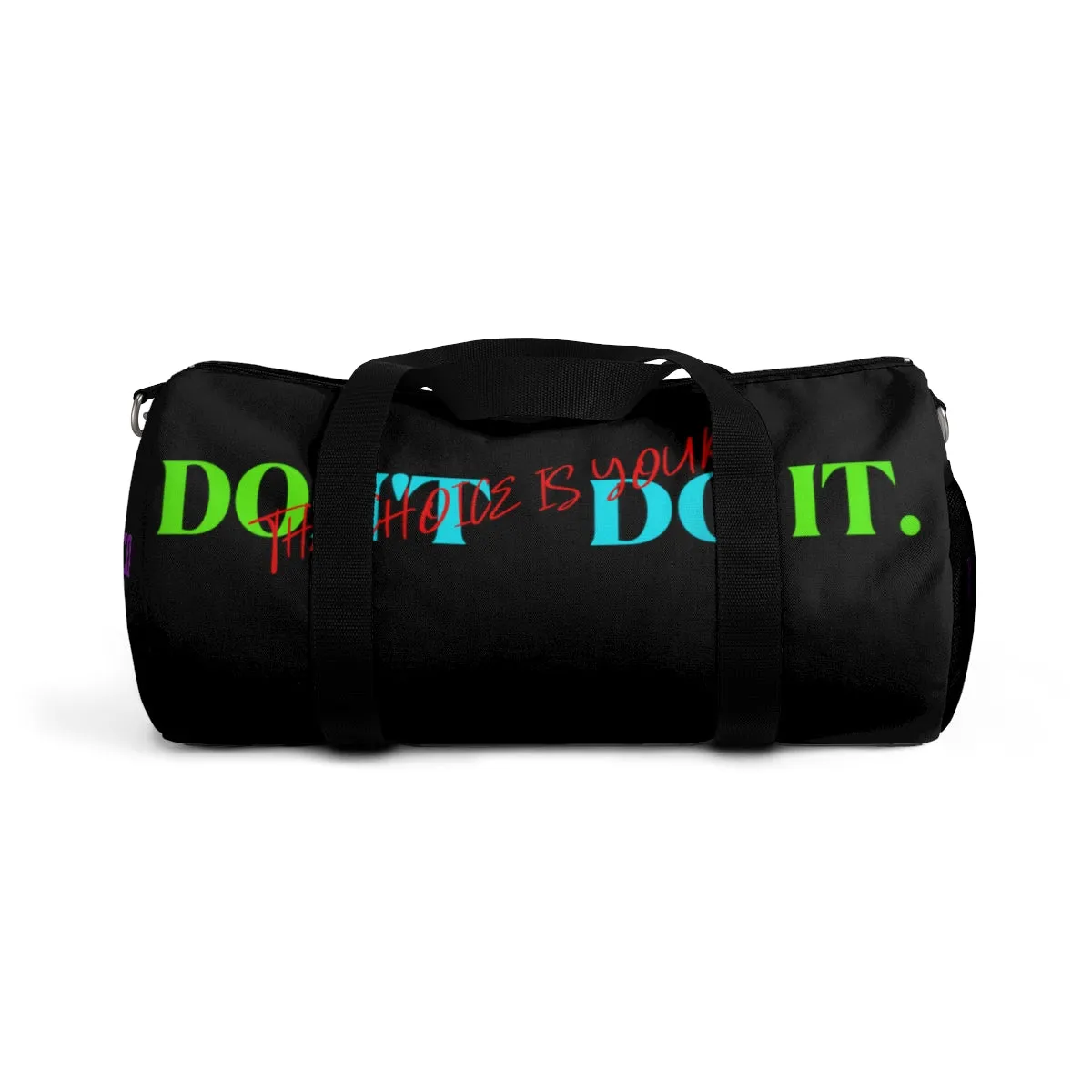 Sports Bag (Do It Don't Do It) Black