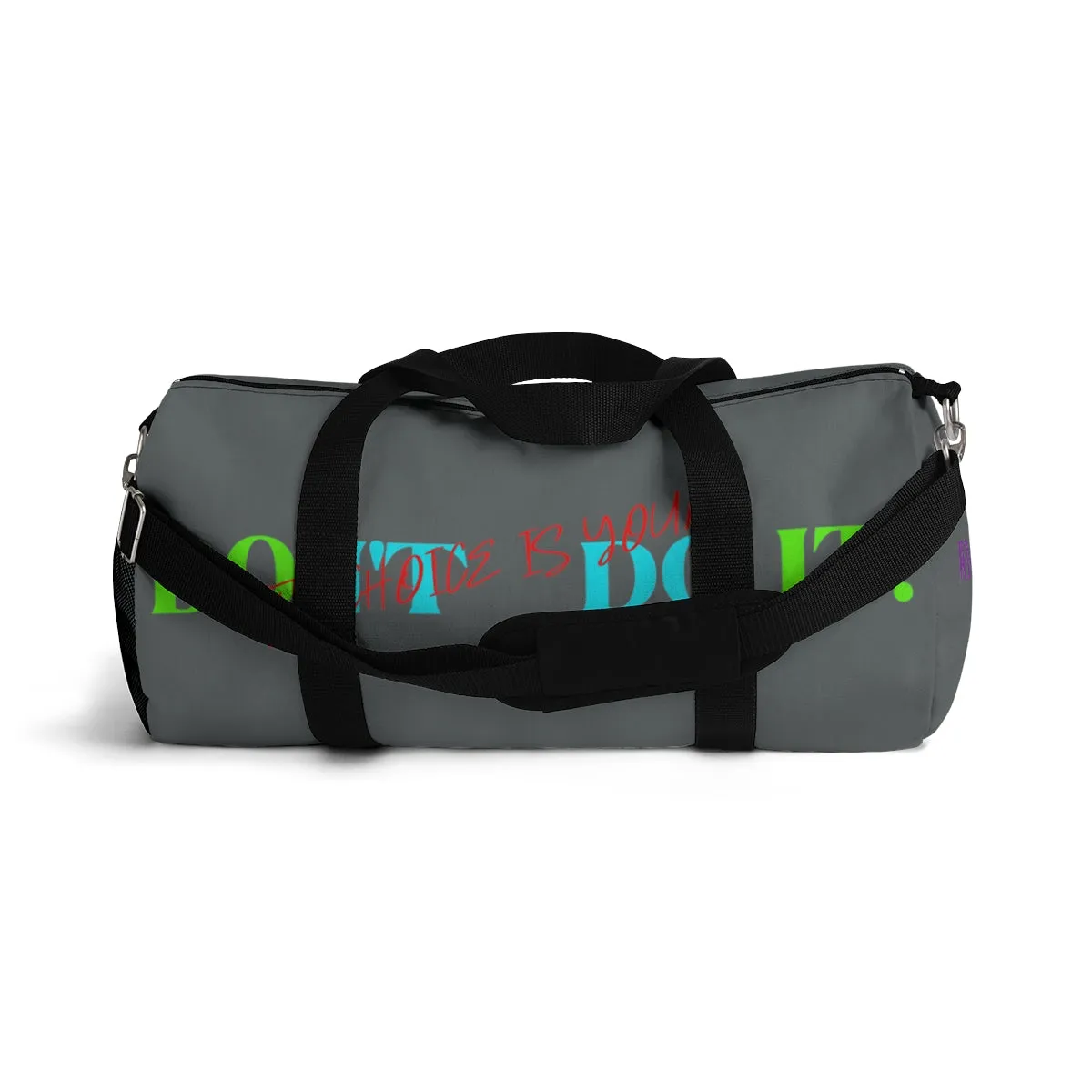 Sports Bag (Do It Don't Do It) Grey