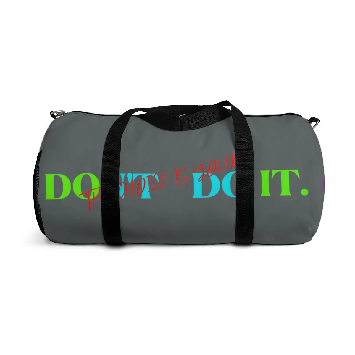 Sports Bag (Do It Don't Do It) Grey
