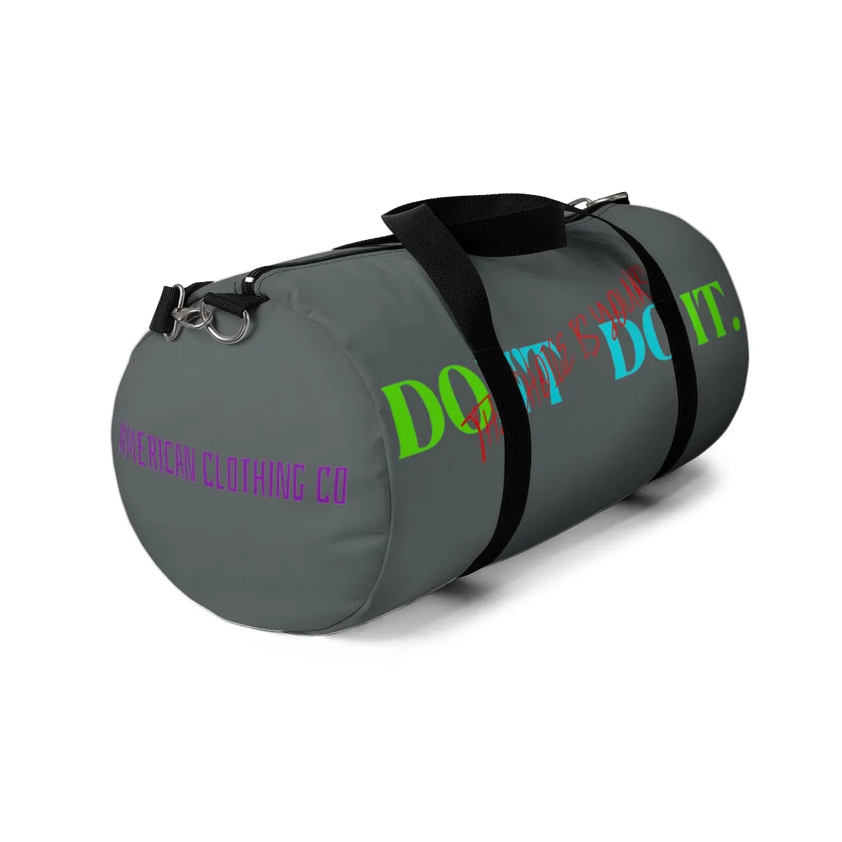 Sports Bag (Do It Don't Do It) Grey