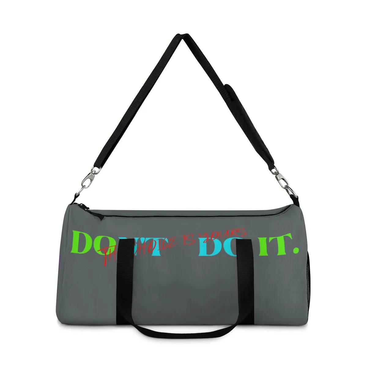 Sports Bag (Do It Don't Do It) Grey