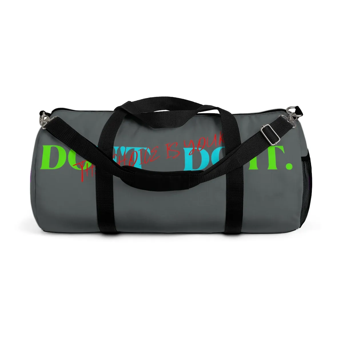 Sports Bag (Do It Don't Do It) Grey