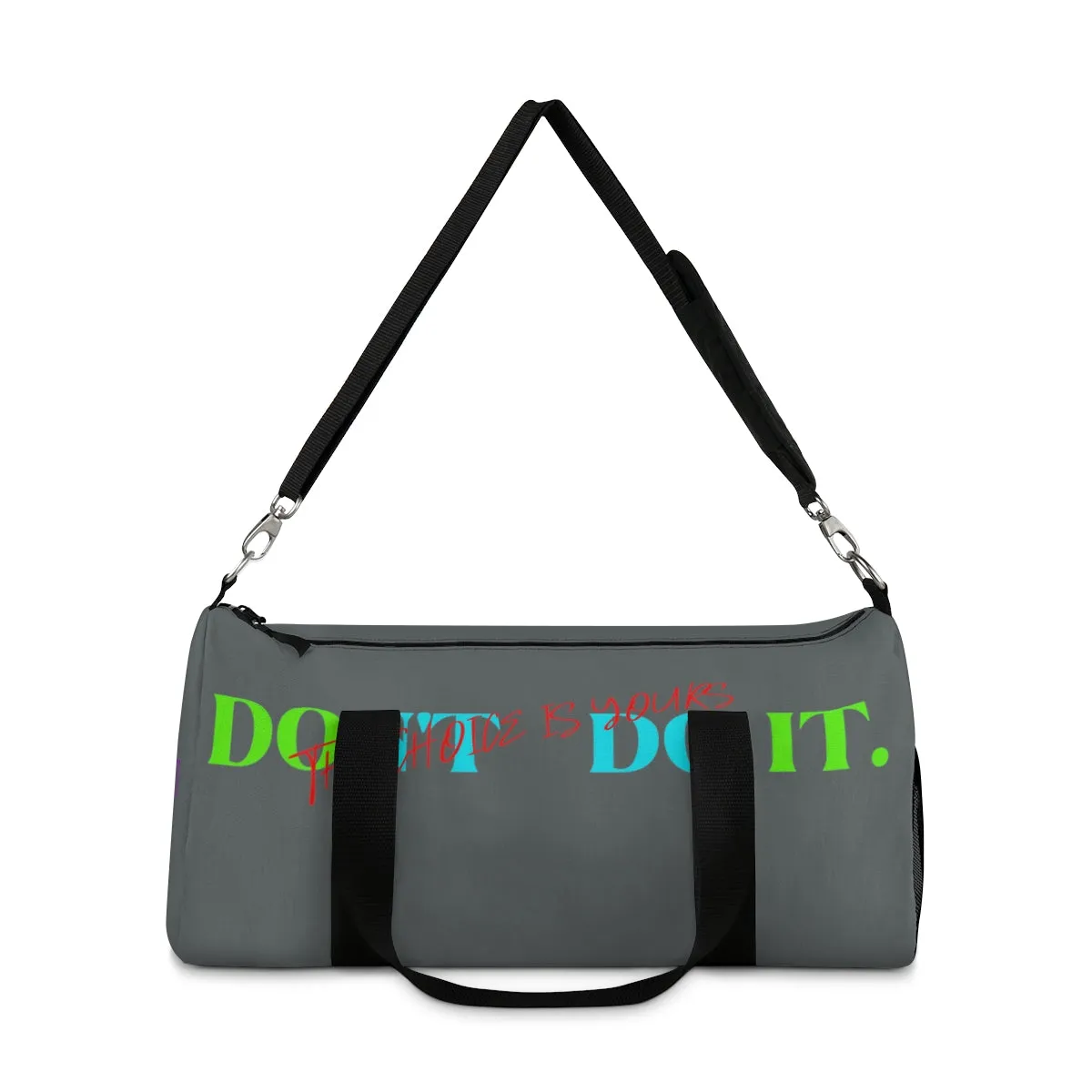 Sports Bag (Do It Don't Do It) Grey
